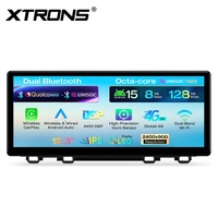 Autoradio Android 12,3 pouces pour Honda CR-V 2017-2022 UNISOC 7865 8+128 Go Double BT Optique Coaxial RCA Sortie audio 4V CE-XTRONS
