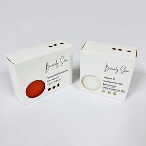 Boîte à savon <span class=keywords><strong>de</strong></span> <span class=keywords><strong>salle</strong></span> <span class=keywords><strong>de</strong></span> <span class=keywords><strong>bain</strong></span> en carton, petite, avec impression couleur, mode <span class=keywords><strong>de</strong></span> luxe, vente en gros - Product Image 3