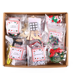 Set Regalo Magia dell'Elfo per 12/24 Giorni <span class=keywords><strong>di</strong></span> Natale Kit dell'Avvento con Calendario a Scatola Cieca Decorazioni Natalizie Festive - Product Image 1