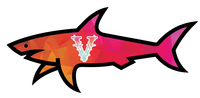 Autocollants 3D Étanche Paul & Shark DIY Décoration pour Tablette, Mobile, Réfrigérateur, Bagages – CP Jul Omerta Vrunk Requin