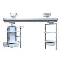 HFP-C + C séparation sèche et humide meubles de salle d'opération d'hôpital tour chirurgicale multifonctionnelle pont suspendu de lit d'ICU