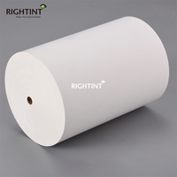 Rollos Autoadhesivos de PP para Enmascarar con Adhesivo Acrílico, 50 m, Envío Rápido, para Impresión Flexográfica, Etiquetas, Rollo Jumbo de Papel