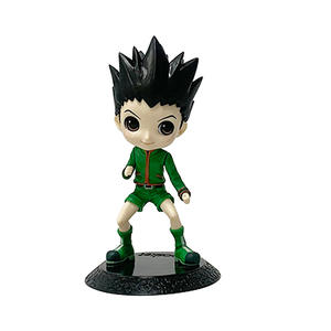 Estatua de Manga japonesa, figura de acción de PVC, modelo de juguete, figura de Anime, estatua de 14CM, versión Q, Killua Zoldyck <span class=keywords><strong>GON</strong></span> <span class=keywords><strong>FREECSS</strong></span> - Product Image 2