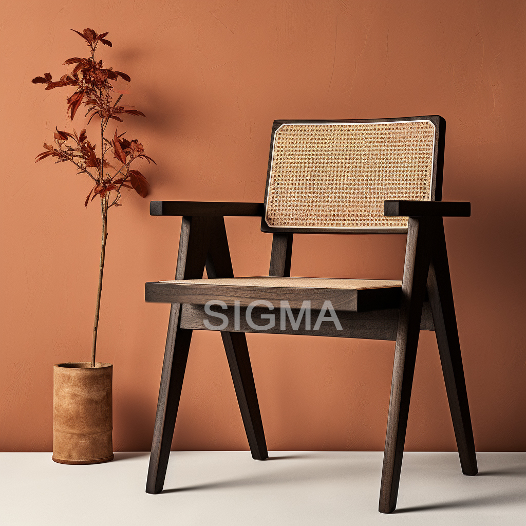 Rattan Solid Wooden Chair for Hotel Restaurant Home Furniture dinning room chairs woven wicker dining chair