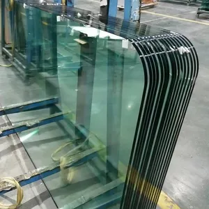 8mm 10mm 12mm THK rõ ràng cứng vòi hoa sen Tempered cửa kính cho cửa phòng tắm