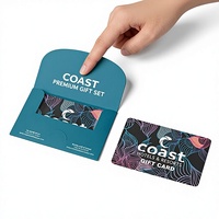 Porta Tarjetas de Hotel/Habitación Personalizado, Impresión Offset, Funda para Tarjetas de Visita, Funda Tipo Sobre con Impresión, Reciclable