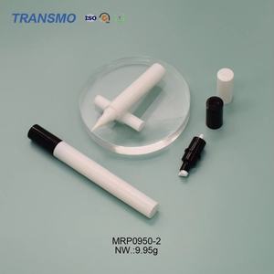 Emballage de tube en plastique recyclé pour eye-liner, vide, pour marque privée, avec tampon applicateur - Product Image 1
