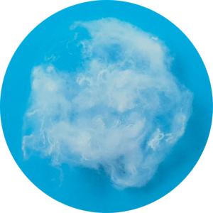 Microfibre de polyester de type duvet 0.8D*38mm pour le rembourrage - Product Image 4