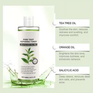 Tónico Reparador de Poros de Té Verde OEM 100 ml Control de Grasa Calmante Apto para Piel Grasa y Mixta Uso Diario - Product Image 2