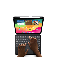 Clavier détachable 2-en-1 pour iPad Pro 11 2025 avec support réglable 4 angles de vision et support pour stylet – Vente en gros