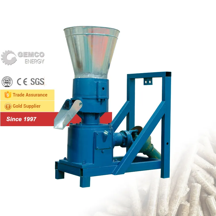 GEMCO 68 PTO Pellet che fa pelletizzatore macchina a Pellet indonesiano facile a basso costo fornita dal trattore 250-400 kg/h 2-12/