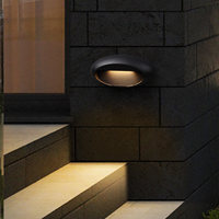 Lampe d'escalier étanche, lampe de marche, lampe murale LED, éclairage d'escalier extérieur étanche IP65, lampe murale LED
