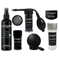 Pièces de cheveux humains naturels de 1 à 2 mm, 100 % kératine naturelle, couvrant la perte de cheveux, poudre épaississante instantanée pour cheveux, fibres capillaires