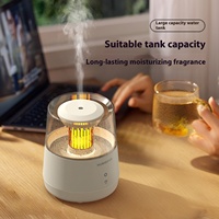 Hxtc88 chandelle goutte de pluie aromathérapie humidificateur d'air électrique huile essentielle parfum diffuseur d'arôme pour bureau maison bureau