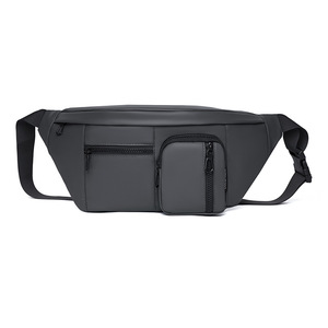 Riñonera Impermeable Ligera con Logotipo Personalizado a Color, Riñonera de Alta Calidad para Hombre para Uso Diario - Product Image 1