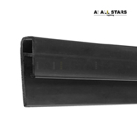 Profilé PVC OEM personnalisé pour plafond tendu en tissu, profilé PVC mural et de plafond en aluminium industriel pour intérieur, prix de gros
