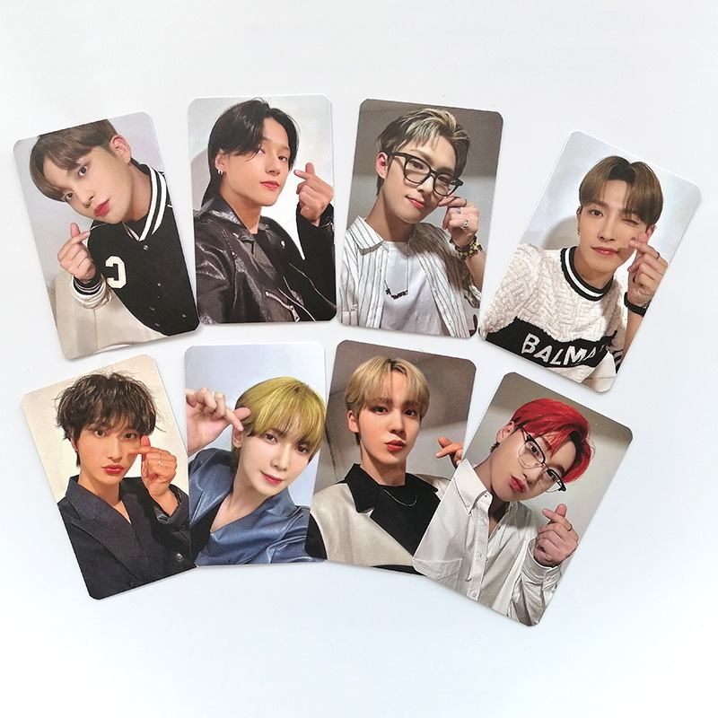 KPOP ATEEZ Photocard Collection - High Quality Decoratives