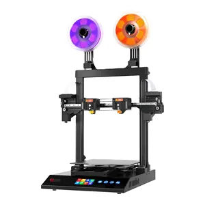 JCVISION New Desktop Multi Color Dual Extruder Smart 3D Printer Dual Nozzle 3D Printing Machine