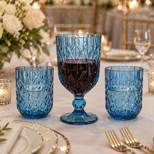 Lot de <span class=keywords><strong>Verres</strong></span> <span class=keywords><strong>à</strong></span> Vin Vintage pour Mariage – Gobelets en Cristal Sans Plomb pour Vin Rouge, Flûtes <span class=keywords><strong>à</strong></span> Champagne et <span class=keywords><strong>Verres</strong></span> <span class=keywords><strong>à</strong></span> Eau - Product Image 5