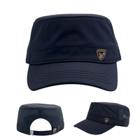 Casquette de cadet personnalisée respirante avec logo, couleur unie, visière plate et incurvée, vente en gros, fournisseur B2B