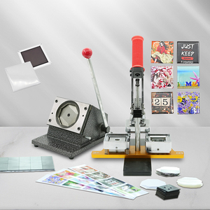 Hướng dẫn sử dụng tự làm cá nhân tủ lạnh nam châm khung ảnh huy hiệu nút Máy làm với vật liệu nút tinh thần - Product Image 2