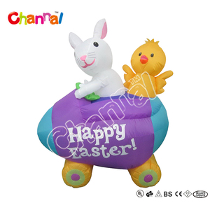 Pasqua pulcino gonfiabile con luci a LED per esterni <span class=keywords><strong>giardino</strong></span> <span class=keywords><strong>giardino</strong></span> primavera decorazione decorazione per feste con gli amici - Product Image 6