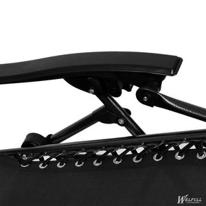 Silla de salón de gravedad cero para exteriores, muebles de exterior de hierro y Metal, tumbona de 22 Mm, tumbona para Parque, aluminio moderno, 177*65*110 Cm * - Product Image 5