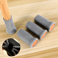Tabouret silencieux en caoutchouc résistant à l'usure avec housse de protection des pieds pour table à manger et pieds de chaise