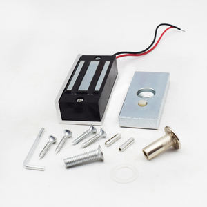 قفل كهرومغناطيسي ML0060 بجهد 12 فولت و24 فولت تيار مستمر، قفل مغناطيسي للأبواب بقوة 60 كجم، قفل مغناطيسي صغير - Product Image 1