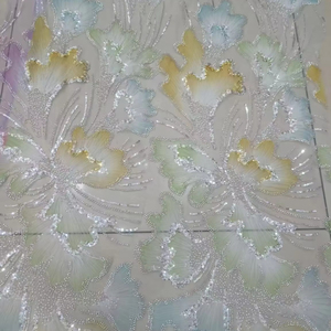 Chất lượng tốt thời trang Wedding Dress Bridal ren vải hạt thêu - Product Image 1