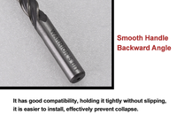 Outil de coupe de mousse enduit de Bit de Warrior 8/10/6mm CNC fraise en bout pour fraiseuse EPS Support OEM
