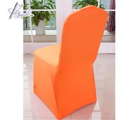 Jenny Bridal Orange Vente en gros Housses de siège extensibles pour chaises de banquet pour mariage