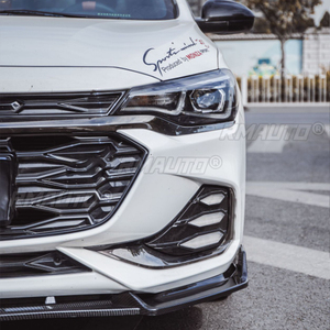 Car Accessories <b>Splitter</b> Cover Trim Styling Front Bumper Lip Chin Styling Facelift for Chevrolet Cruze RS 2017-2021 - Product Image 6