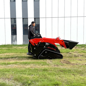 Бесплатная доставка, недорогой новый небольшой садовый трек V1000, противоскользящий рус, дизельный мини-погрузчик - Product Image 5