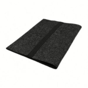 Funda de Fieltro Suave para Portátil con Logotipo Personalizado, Cierre Elástico, Organizador de Oficina Ligero para Kits de Bienvenida para Empleados - Product Image 2
