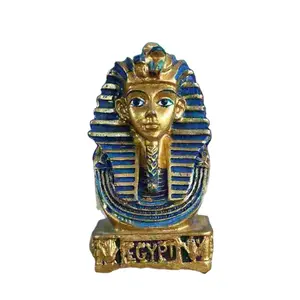 1pc Resin Pharaoh King Dry Corpse Statue Ancient Egypt Mummy Figurine Home Decor Miniature Model Home Decoration LYY9176