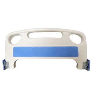 Juego de cabecera y piecera para cama de hospital Heng Longhao BC-T03 para pacientes mayores con diseño azul y amarillo - Product Image 5