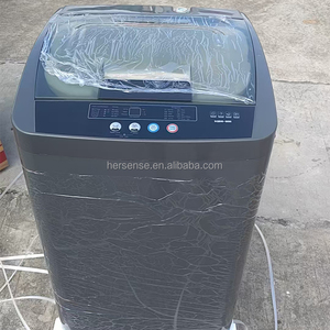 Lavadora-secadora automática de acero inoxidable de 9 kg, portátil, de carga superior, operada en inglés, de bajo consumo, grande para el hogar - Product Image 6