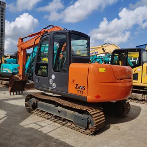 ฮิตาชิรถขุดดิน ZX70ตีนตะขาบ7Ton มือสองแบริ่งปั๊มเกียร์เครื่องยนต์แบบญี่ปุ่น - Product Image 3