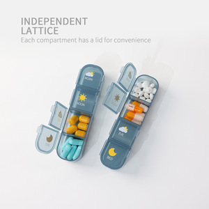 Xách tay 28 khoang 4 tuần 7 ngày y học tổ chức hàng tháng Pill Organizer với trường hợp bên ngoài - Product Image 3