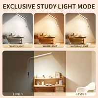 Lampu Lantai LED Modern E27 57cm Lebar, 3 Warna, Dapat Diredupkan, Timer, Lampu Baca, Kontrol Jarak Jauh Pintar, Perawatan Mata, untuk Belajar di Rumah