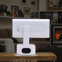 JUNUO C360 1080P projecteur LED Android 11 système mise au point automatique écran miroir Mini LCD et haut-parleurs externes projecteur intelligent