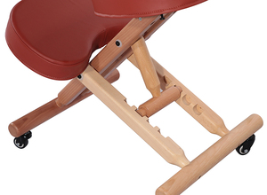 Meubles de bureau à domicile en usine <span class=keywords><strong>chaise</strong></span> à genoux ergonomique en bois de hêtre <span class=keywords><strong>chaise</strong></span> genou <span class=keywords><strong>posture</strong></span> <span class=keywords><strong>yoga</strong></span> confortable réglable - Product Image 5