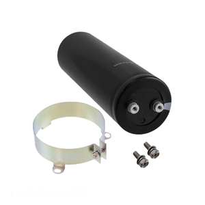 Authorized Distributor 8200 uF LNY2G822MSEG Chassis Mount CAP ALUM 8200UF 20% 400V SCREW Capacitor - Product Image 1