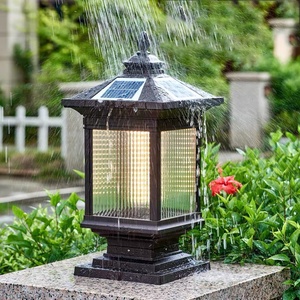Luz solar de Pilar LED de diseño minimalista de lujo con base E27 IP65 a prueba de agua para uso en jardines y villas al aire libre - Product Image 6