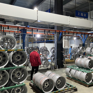 Jantes de voiture en aluminium de style racing, noires plates, 17 pouces, 6x139.7, moyeux de roue, jantes pour <span class=keywords><strong>BBS</strong></span> - Product Image 5