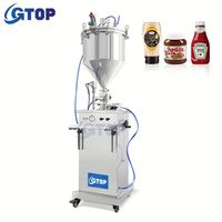 Dispositivo di Riempimento Verticale Sigillato GTOP, Attrezzatura per Riempimento Miele, Linea di Lavorazione Burro di Arachidi