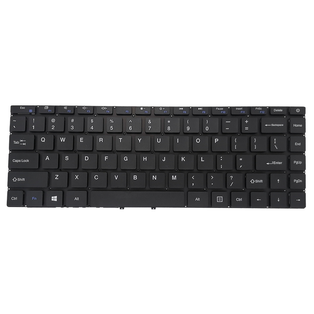 US English Laptop Keyboard for ZYREX SKY-232 Mini 11 Inch Keyboard New Black