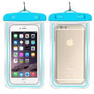 Étui universel pour téléphone de natation, coque de téléphone imperméable en PVC, avec Logo personnalisé, écran tactile, joli