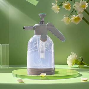 वायवीय पंखे के आकार के मैनुअल कार वॉश फोम स्प्रेयर एसिड अलकाली प्रतिरोधी रसोई सफाई ग्लास स्प्रे बोतल कीटाणुशोधन - Product Image 2